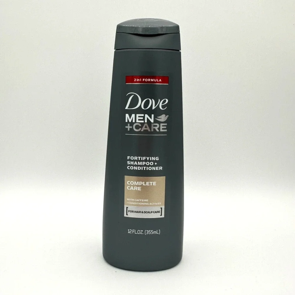 Dove‎ Men Care Complete Care Fortifying 2 n 1 Shampoo Conditioner Caffeine New